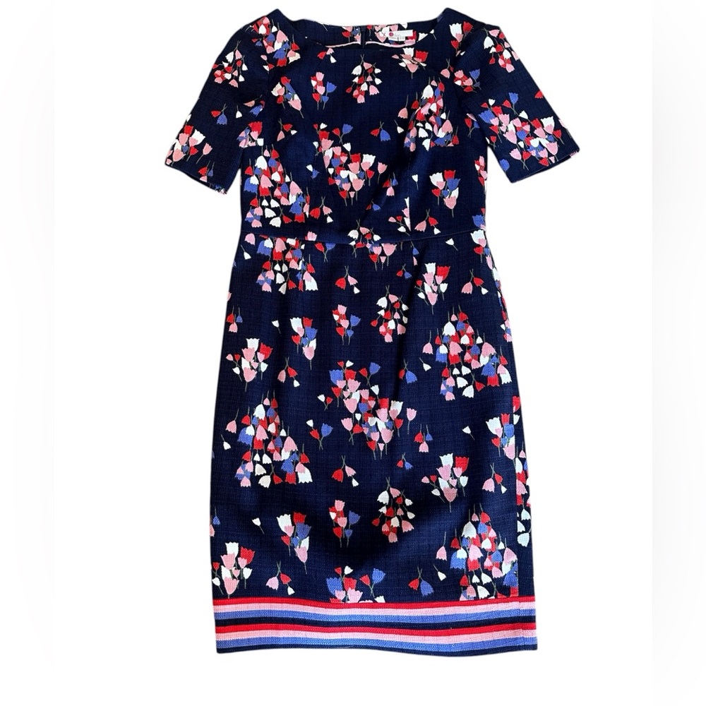 Boden Fleur Navy Tulip Dress
